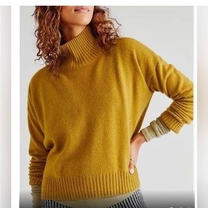 NWOT Free People cashmere turtleneck